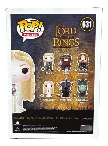 Funko Pop! The Lord Of The Rings - Galadriel 631 (Usado)