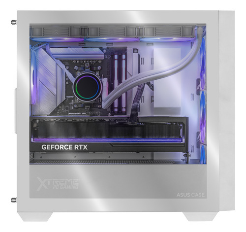 Xtreme Pc Gaming Asus Geforce Rtx 5090 Amd Ryzen 9 9900x 64gb Ddr5 Ssd 2tb Sistema Liquido Wifi White