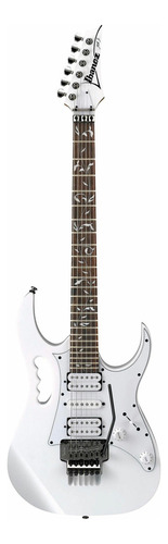 Guitarra Eléctrica Ibanez Jemjr - Modelo Steve Vai - Blanca Color Blanco