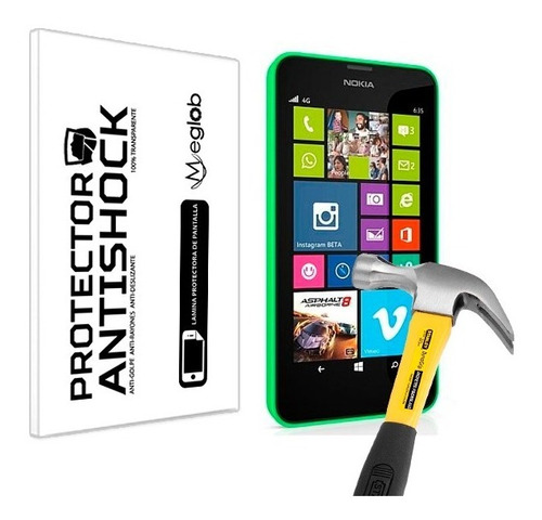 Lamina Protector Pantalla Anti-shock Lumia 630