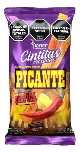 Cintitas Tostex Salado Sabor Picante 100g