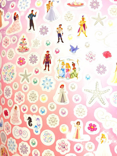 Imagen 2 de 4 de Disney Bodas De Princesas Libro Con Stickers