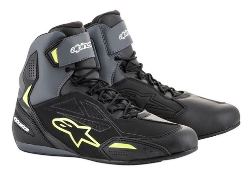 Botas Moto Alpinestars Faster 3 Ds Shoes Impermeables - As