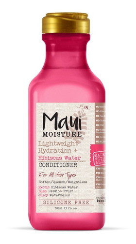 Acondicionador Maui Moisture Agua De Hibiscus 385ml