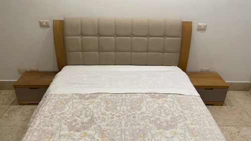 Imagen 2 de 5 de Recamara Matrimonial Jamar, Madera Color Natural