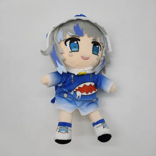 Azul Hololive Gawr Gura Dino Muñeca Peluche Juguete Regalo