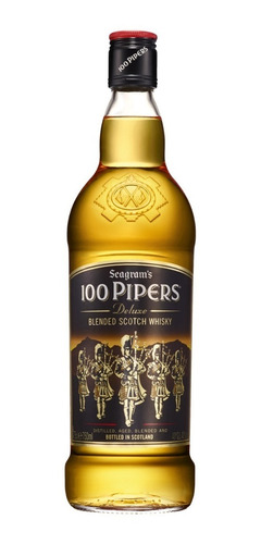 Whisky 100 Pipers 750 Ml