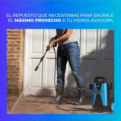 Imagen 6 de 10 de Pistola Lanza Para Hidrolavadora Universal Repuesto