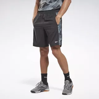 Shorts Reebok Train Camo Woven Short Black Hombre