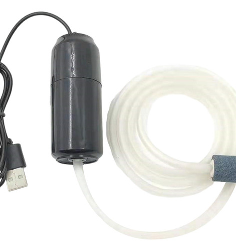 Bomba De Ar De Aquário, Bomba De Aerador, Tubo De Preto