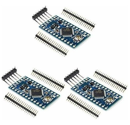 Hiletgo 3 Piezas Pro Mini-au Atmega328p 5v / 16mhz Tablero D