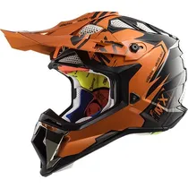 Comprar Casco Moto Cross Ls2 Subverter Emperor Naranja Ff 470 Um