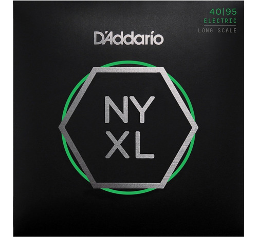 Encordado Daddario Nyxl4095 De Bajo 4 Cuerdas 040 New York 