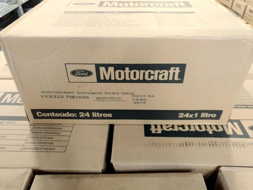 Caixa 24 Lt De Óleo 5w30 Motorcraf