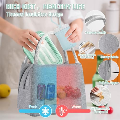 Lonchera Bento Para Niños, Lonchera Bento Box Para Adultos L