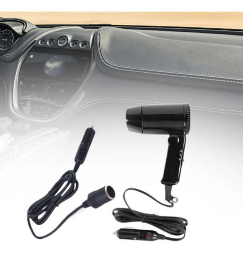 Secador De Pelo Para Coche, Secador De Pelo De Viaje Ligero,