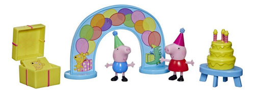 Juguete Peppa Pig Set Fiesta De Cumpleaños Original 