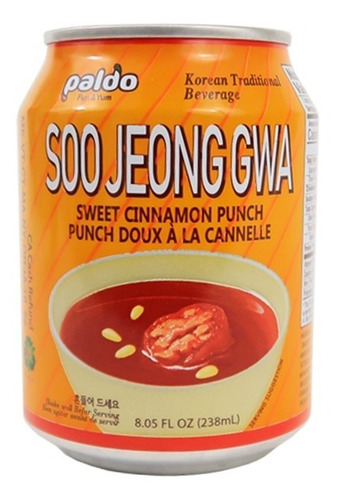 Ponche De Canela Coreano Paldo 12 Pack