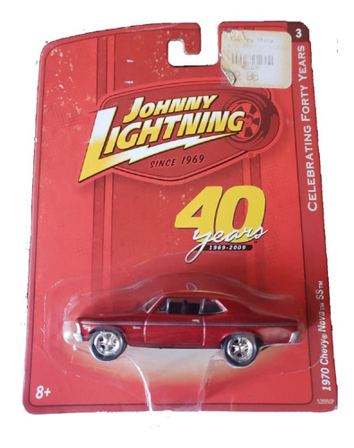 Johnny Lightning 70 Chevy Nova Edicion Limitada Solo Envios