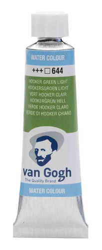 Aquarela Van Gogh Tubo 644 Hooker Green Light 10ml