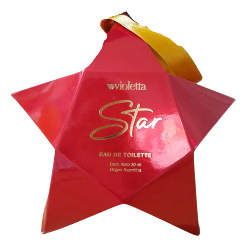 Eau De Toilette Star De Violeta Cosmeticos Estrella Roja