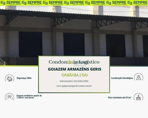 Imagem 1 de 18 de Galpão Para Alugar, 7.200 M² - Setor Empresarial - Goiânia/go - Ga0467