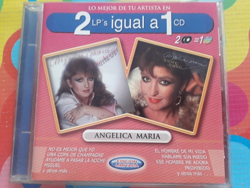 Angelica Maria Cd 2 Lps Igual A 1 Cd Z