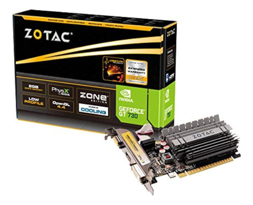 Zotac Geforce Gt730 Zone Edition Fanless Tarjeta Gráfica De 