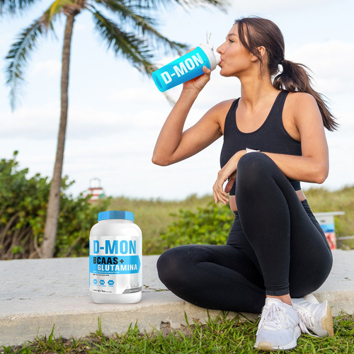 Aminoácidos Bcaas + Glutamina D-mon 1kg Varios Sabores Natural