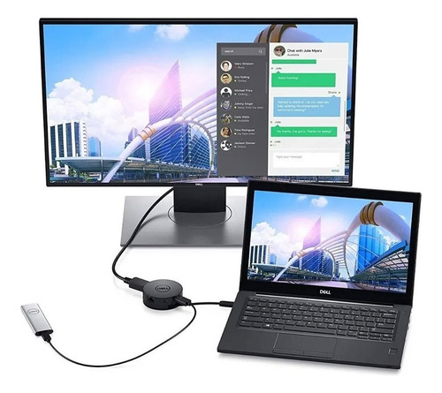 Dock Universal Notebook Dell Da300 Usb-c 6 En 1