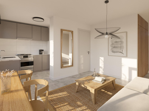 Oblivion (804) Apartamento De 1 Dormitorio Concocina Definida A La Venta En Cordón A Estrenar 2027