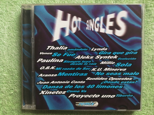 Eam Cd Hot Singles Remixes 1996 Thalia Paulina Aranza Lynda