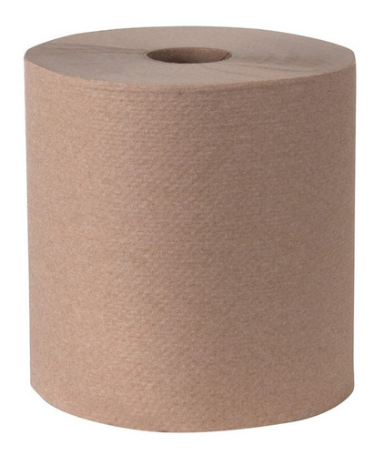 Papel Simple P/ Manos  10 Rollos Color Beige Ultra Economico