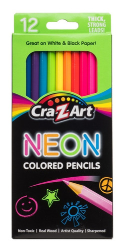 Colores Neón Para Colorear Juego De Lapices