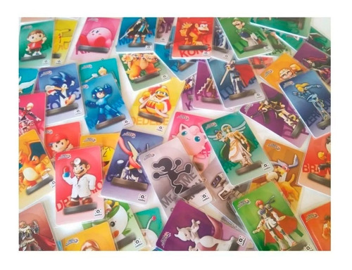 9 Tarjetas Nfc (paquete Personalizado) Mario, Zelda, Smash +