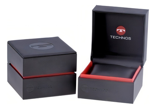 Relógio Masculino Technos Skymaster Preto