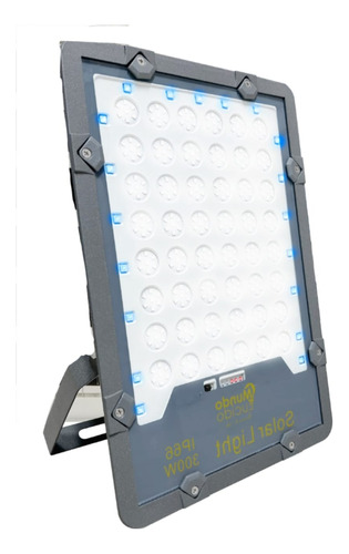 Reflector Solar 300w, Luz Blanca Contorno Rgb Decorativo