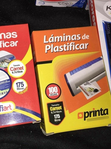 Láminas Plastificar