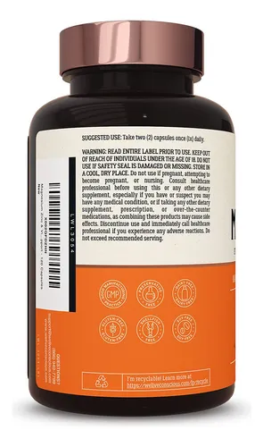 Supplement Live Conscious Magwell Magnesium Zinc & Vitamin D