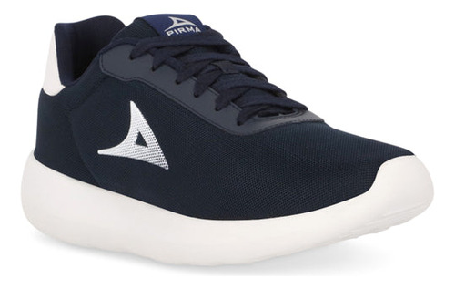 Tenis 67059pr Textil Transpirable Azul Logo Molde Normal