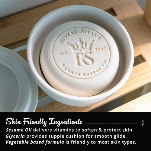 Royalshave Shaving Soap Refill - Lemon Sandalwood Scent!