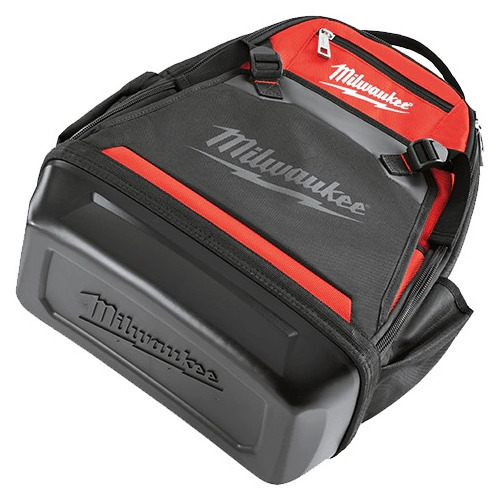Mochila Porta Herramientas Milwaukee Base Reforzada 48228200 Color Rojo