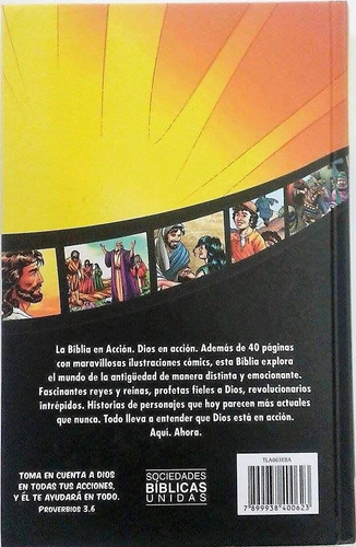 La Biblia En Acción Tla De Estudio Mediana Tapa Dura