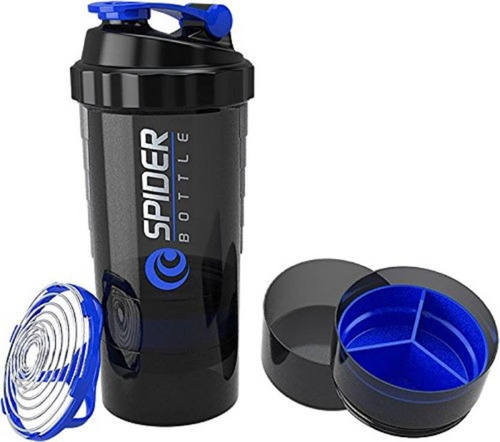 Vaso Para Batidos De Proteina - Compartimiento Pastillas
