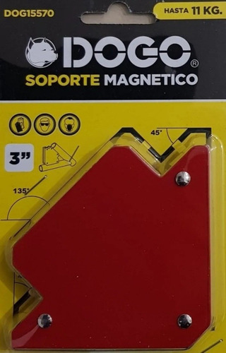 Escuadra Soporte Magnetico Dogo 3 De 11 Kg
