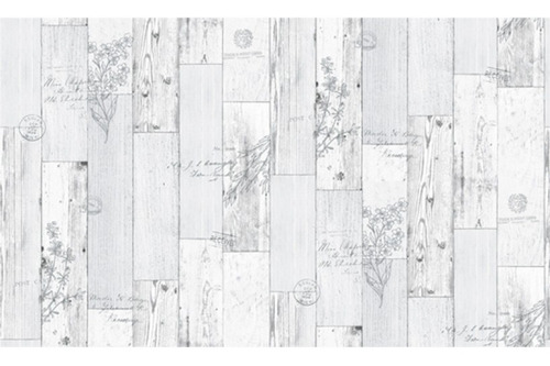 Papel Mural Madera Decapada Vintage, 12 M2 