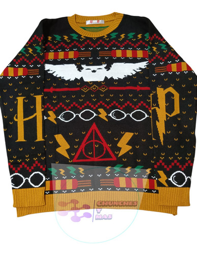 Ugly Sweater Suéter Navideño Personajes Animados