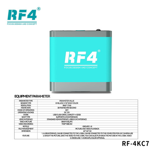 Camara Microscopio Rf4 Rf-4kc7