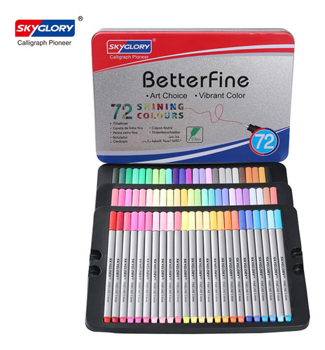 Bolígrafos Skyglory Fineliner Color Punta Fina Punta De 0.4m