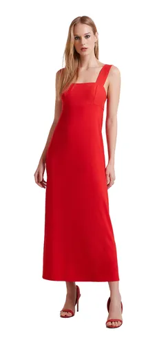 Vestido hotsell vermelho forum